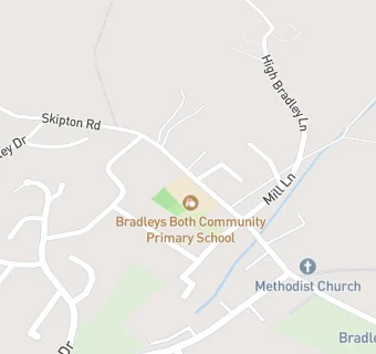 map for Bradleys Both Community Primary School