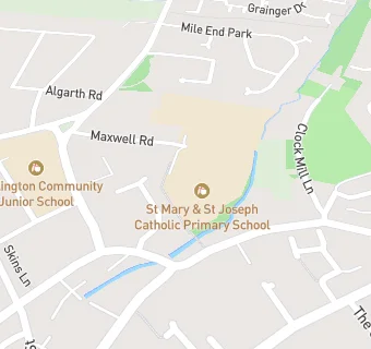 map for St Mary & St Joseph Catholic Primary School - a Catholic voluntary academy