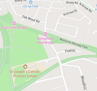 map for Catering Leeds (St Josephs Catholic Primary)