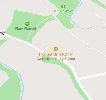 map for Thorneyholme RC Primary School