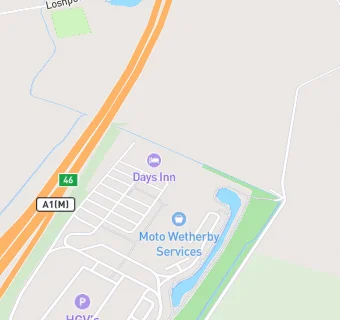 map for Costa Drive Thru