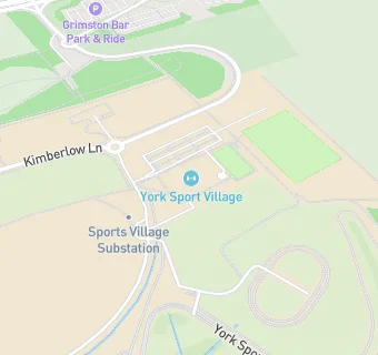 map for York Sport Village Cafe