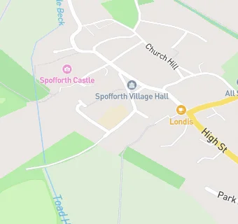 map for Spofforth Church of England Controlled Primary School