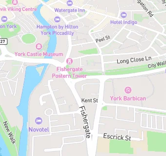 map for York Barbican