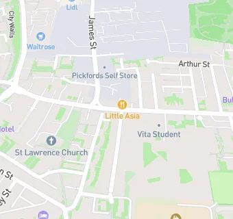 map for Vita Student York