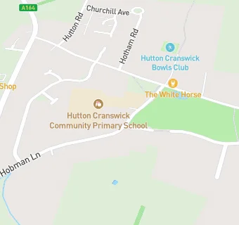 map for Hutton Cranswick Community Primary School