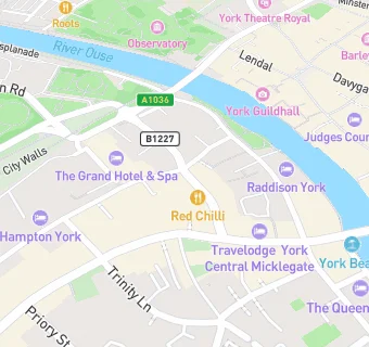 map for Red Chilli York