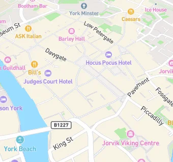 map for The York Nut Centre