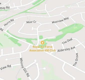 map for Moorview Community Social Club