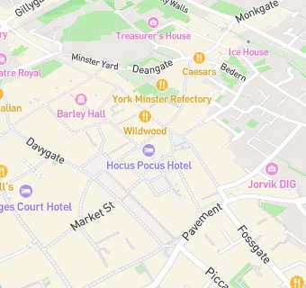 map for Valhalla (York) Ltd