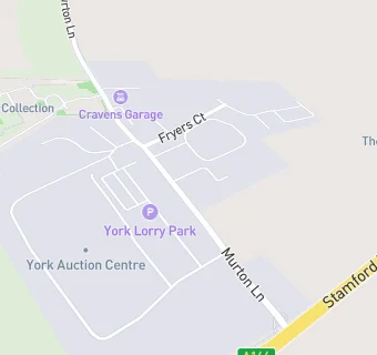 map for York Auction Centre