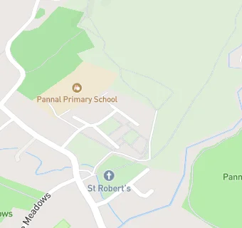 map for Pannal Community Primary School