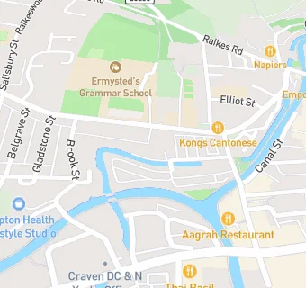 map for Fisher Medical Centre 