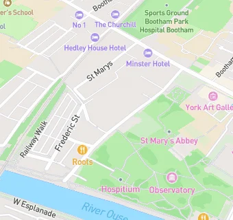 map for Minster Walk Guest House