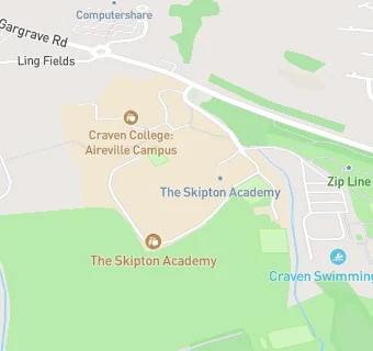 map for The Skipton Academy