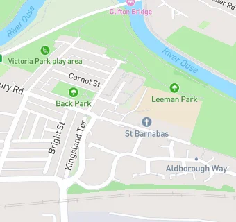 map for ABM at St Barnabas C of E Primary School