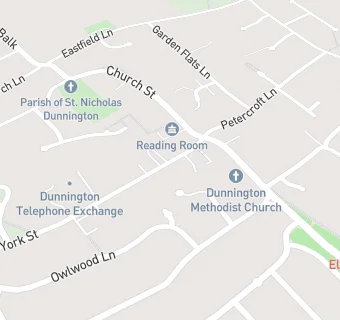 map for Dunnington News