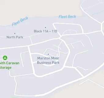 map for Tockwith Multidrive Centre