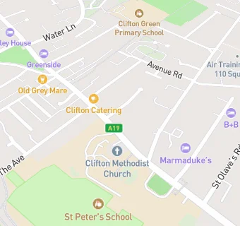 map for Clifton Dental Practice