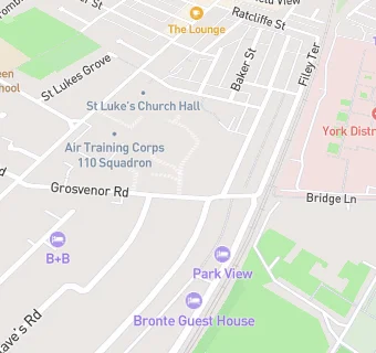 map for York City Social Club