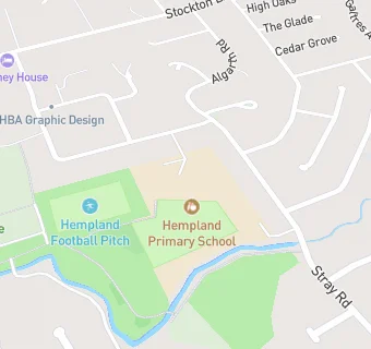 map for Hempland County Infant School