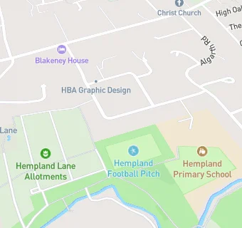 map for Hutchinson Catering at Hempland Primary School