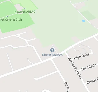 map for Heworth Christ Church