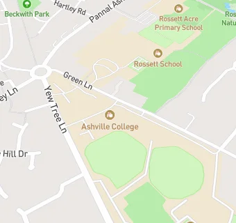 map for Ashville College