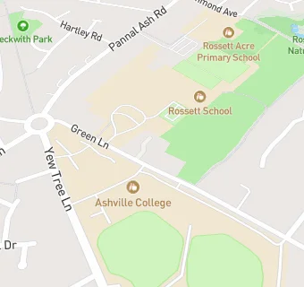 map for Ashville College