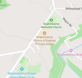 map for Dolphinholme Chapel