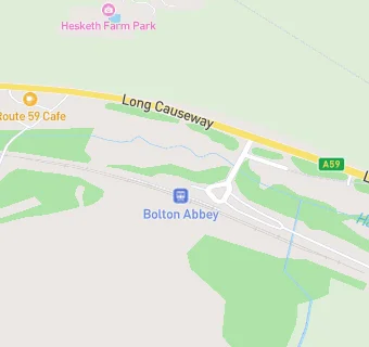 map for Bolton Abbey Station Refreshment Room