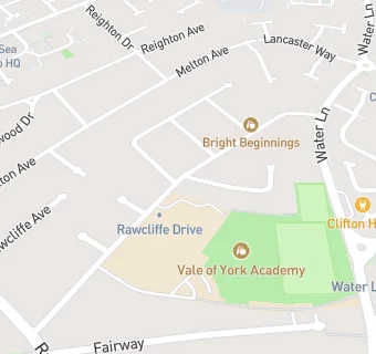 map for Hutchison Catering at The Vale of York Academy