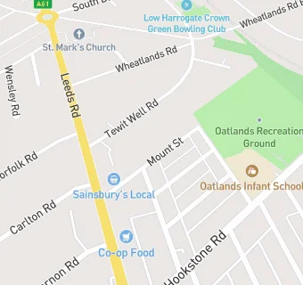 map for Oatlands Pre School