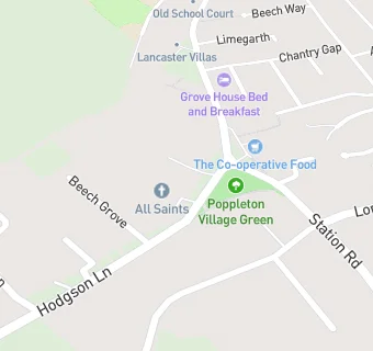 map for Coffee on the Green