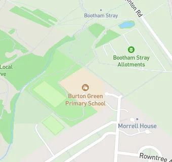 map for Hutchison Catering at Burton Green Primary School