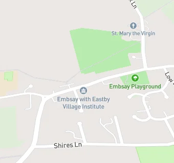 map for Embsay With Eastby Pre-School Playgroup