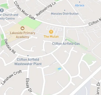 map for Clifton Moor Pre School