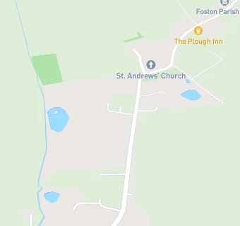 map for Foston Village Hall