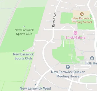 map for New Earswick Sports Club