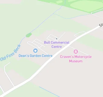 map for Deans Garden Centre