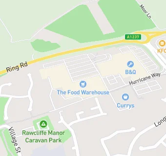 map for The Food Warehouse