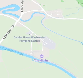 map for The Mill at Conder Green