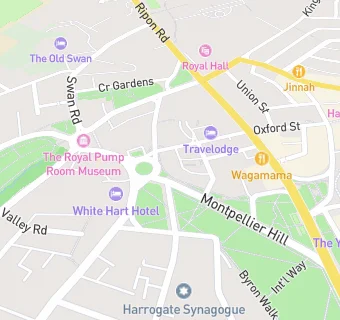 map for Love Brownies Harrogate