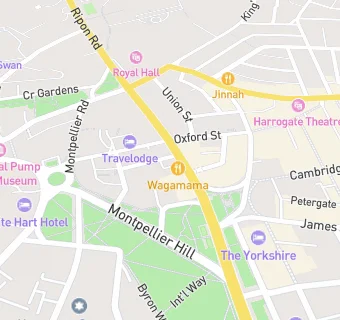 map for Harrogate Arms