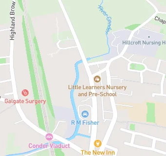 map for Little Learners (Galgate) Nursery & Pre-School