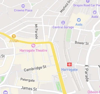 map for Harrogate Stazione Caffe