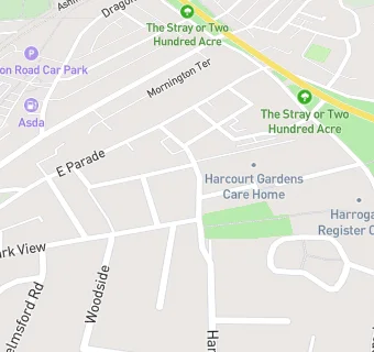 map for Harcourt Day Nursery