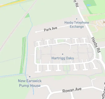 map for Hartrigg Oaks