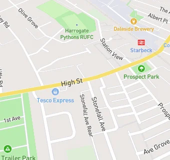 map for Tesco Express Supermarket