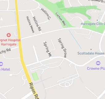 map for Premier Inn